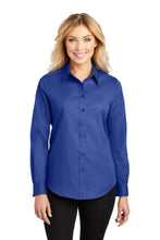 Load image into Gallery viewer, Working Eq of NC- Port Authority- Ladies Long Sleeve Button Up