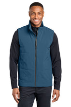 Load image into Gallery viewer, IEB&O- MiiR- Sashiko Stretch Puffy Vest