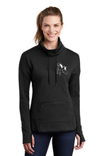 Load image into Gallery viewer, Rhythm Equine- Sport Tek- Ladies Cowl Neck Pullover