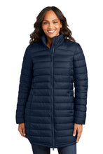 Load image into Gallery viewer, IEB&O - Port Authority- Ladies Horizon Puffy Long Jacket