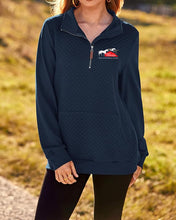 Load image into Gallery viewer, Waredaca PCRC - GIDC- Ladies Quilted 1/4 Zip Sweatshirt