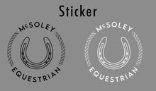 Load image into Gallery viewer, McSoley Equestrian - UV DTF- Sticker