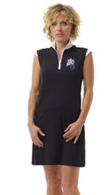 Load image into Gallery viewer, Heberle Stables -SanSoleil- SOLSTYLE COOL SLEEVELESS ZIP MOCK DRESS