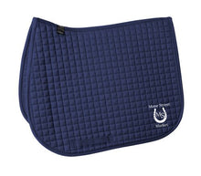 Load image into Gallery viewer, MSM- Navy Saddle Pad
