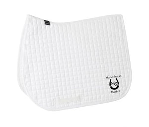 MSM- White Saddle Pad