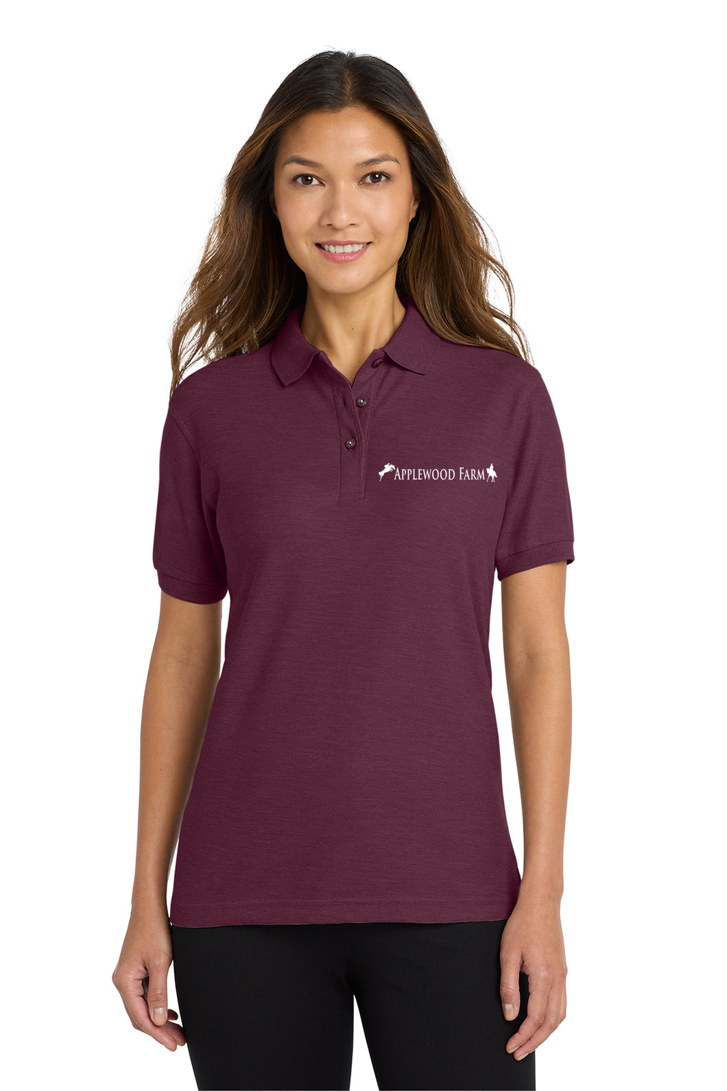 Applewood Farm- Port Authority- Silk Touch™ Polo