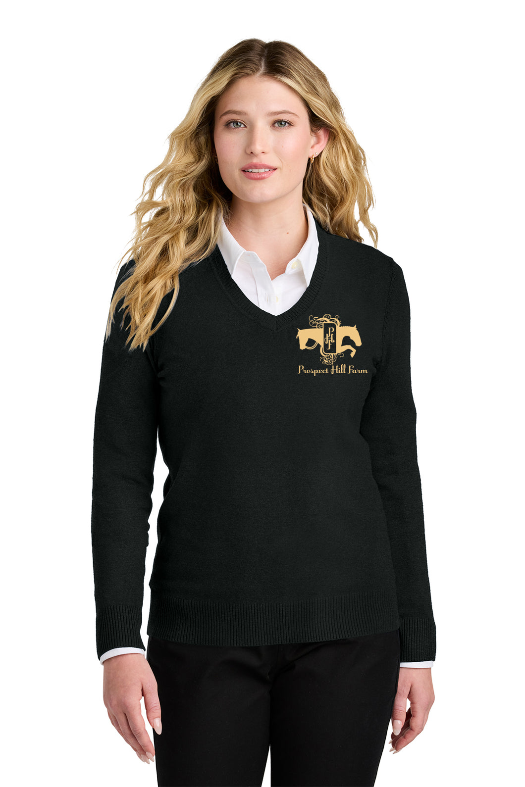 PHF - Port Authority- Easy Care V-Neck Sweater