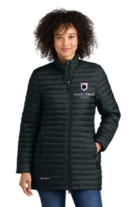 Fairy Tale Farms - Eddie Bauer-  LADIES Packable Quilted Full-Zip