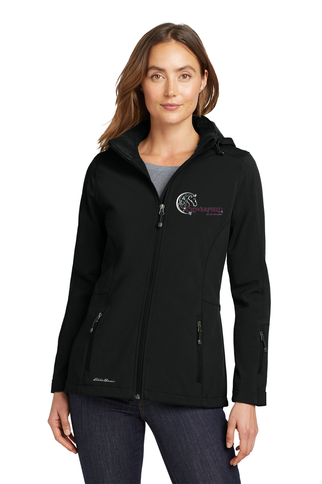 Cloverfield SH- Eddie Bauer- Hooded Soft Shell Parka