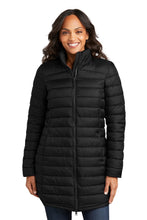 Load image into Gallery viewer, Foothills Riding Club-  Port Authority-  Ladies Horizon Puffy Long Jacket
