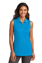 Load image into Gallery viewer, Elk Lake-  Port Authority- Sleeveless Polo
