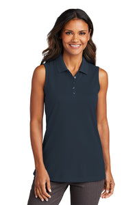 Elk Lake-  Port Authority- Sleeveless Polo