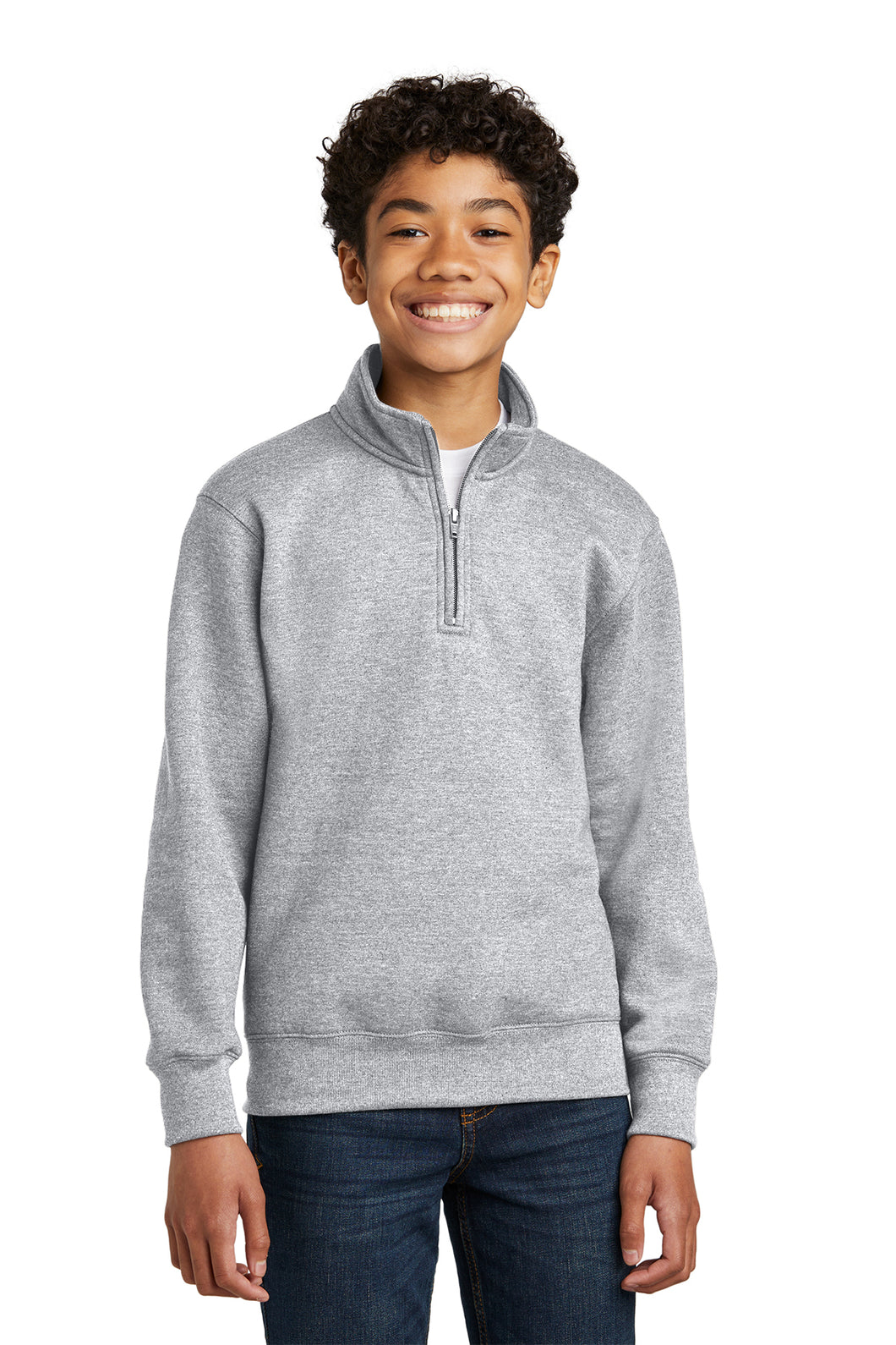 Red Sky Ranch- Port & Co- YOUTH- Quarter Zip Sweatshirt