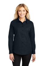 Load image into Gallery viewer, Red Sky Ranch- OUTLINE LOGO- Port Authority- Ladies Long Sleeve Button Up
