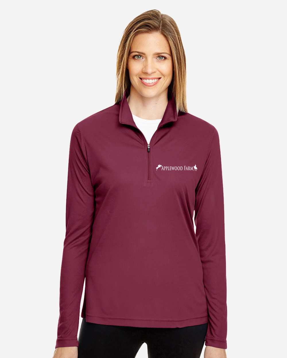 Applewood Farm- Team365-  Performance Quarter-Zip Pullover