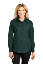 Load image into Gallery viewer, Red Sky Ranch- OUTLINE LOGO- Port Authority- Ladies Long Sleeve Button Up
