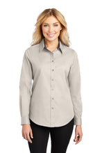 Load image into Gallery viewer, Working Eq of NC- Port Authority- Ladies Long Sleeve Button Up
