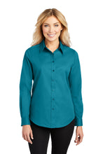 Load image into Gallery viewer, Lennox Dressage- Port Authority- Ladies Long Sleeve Button Up
