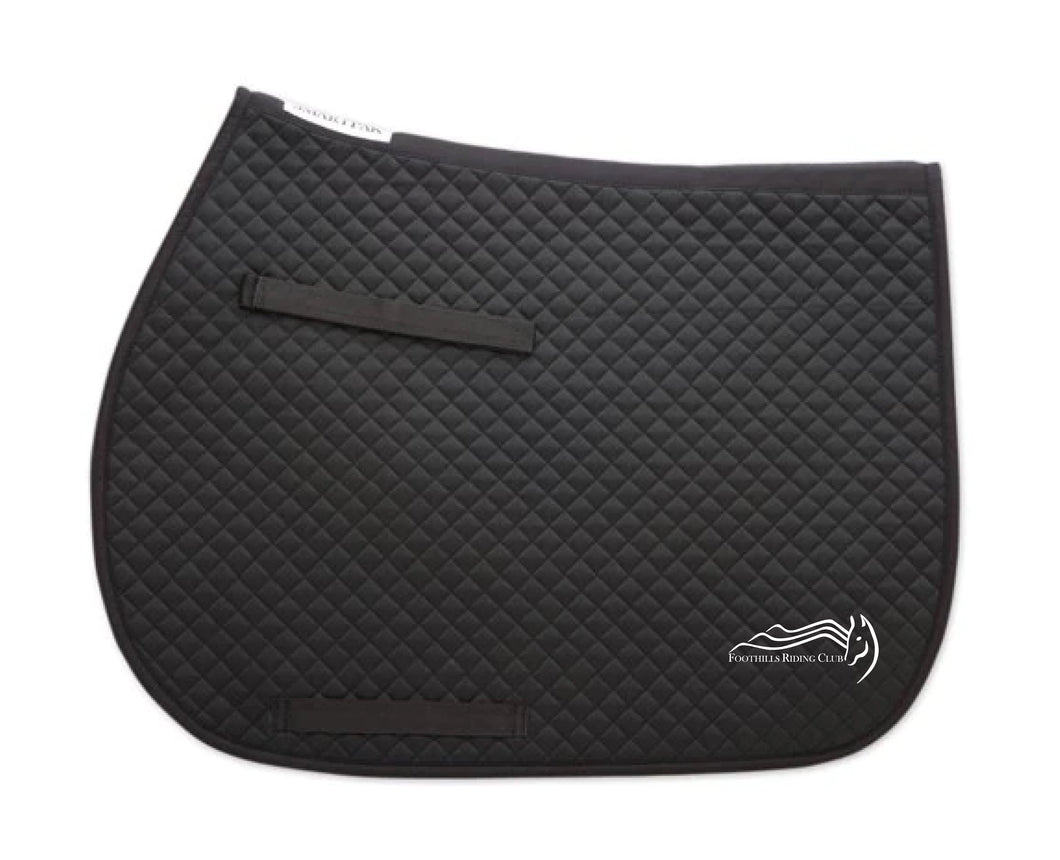 Foothills Riding Club- Saddle Pad