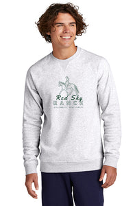 Red Sky Ranch-OUTLINE LOGO- Sport Tek- Fleece Crewneck