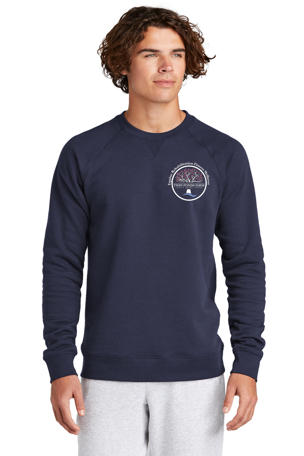 Twin Ponds Farm - Sport Tek- Drive Fleece Crewneck