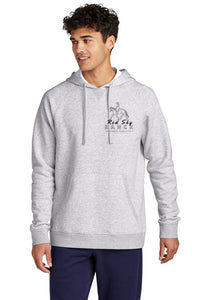 Red Sky Ranch-OUTLINE LOGO- Sport Tek- Fleece Pullover Hoodie