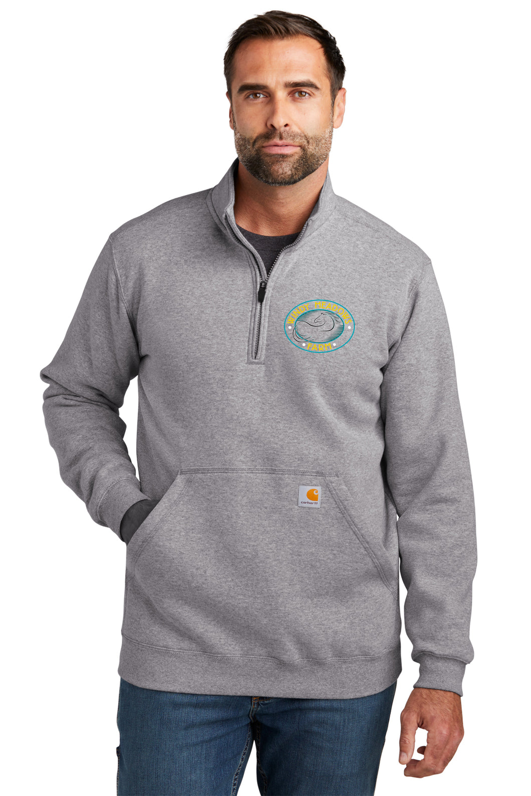 WMF- Carhartt® - Midweight 1/4-Zip Mock Neck Sweatshirt