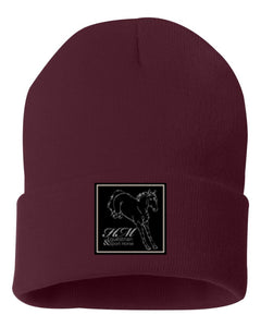 HM Eq & SH- Leather Patch- Winter Hat