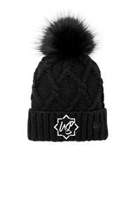 WSM- New Era- Faux Fur Pom Beanie