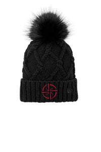 Belgian WB NA - New Era- Faux Fur Pom Beanie