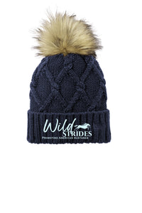 WSM- New Era- Faux Fur Pom Beanie