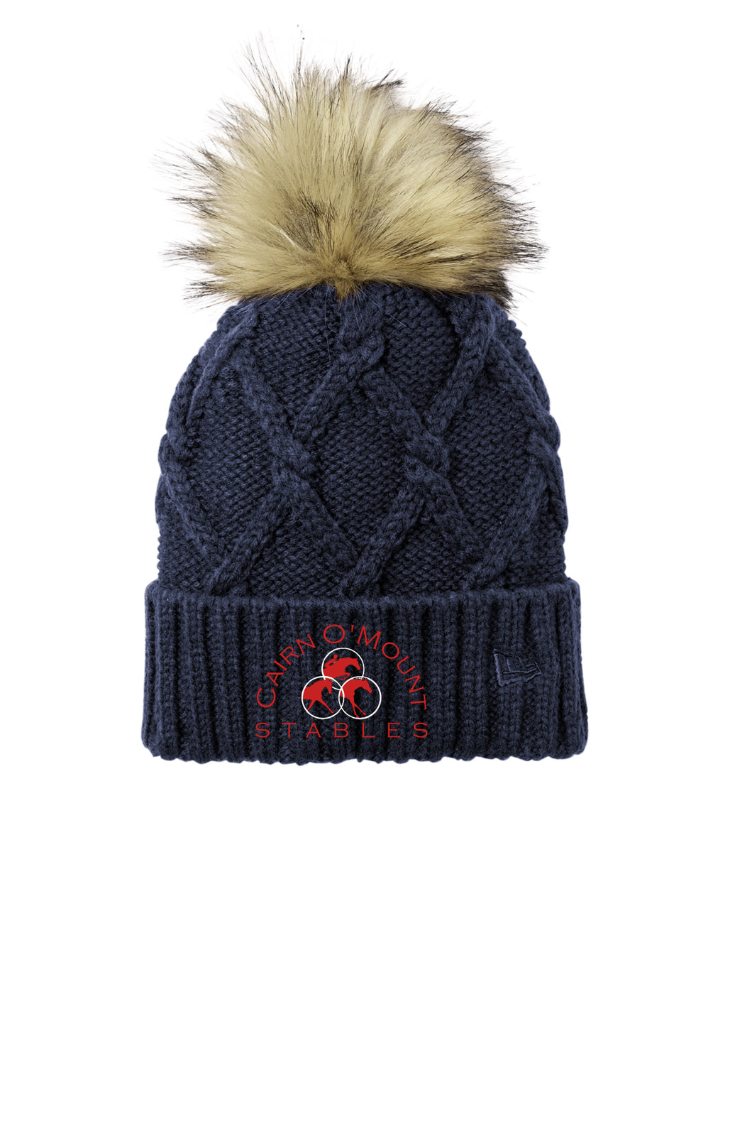 COM Stables - New Era- Faux Fur Pom Beanie