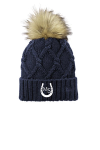 MSM- New Era- Faux Fur Pom Beanie