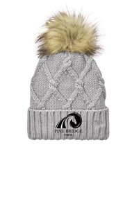 Pine Bridge Farm - New Era- Faux Fur Pom Beanie