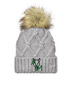 Load image into Gallery viewer, AM Eq - New Era- Faux Fur Pom Beanie
