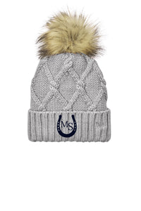 MSM- New Era- Faux Fur Pom Beanie