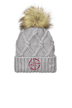 Load image into Gallery viewer, Belgian WB NA - New Era- Faux Fur Pom Beanie
