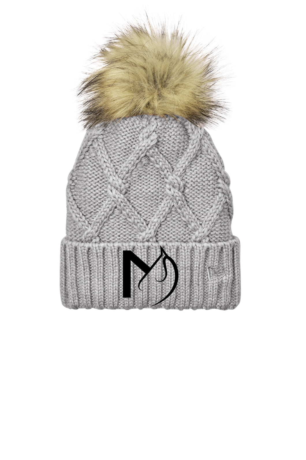 MSS - New Era- Faux Fur Pom Beanie