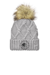 IEB - New Era- Faux Fur Pom Beanie