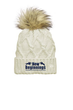 Load image into Gallery viewer, NBOTTB- New Era- Faux Fur Pom Beanie
