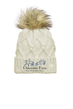 Load image into Gallery viewer, Oakendale Farm LLC- New Era- Faux Fur Pom Beanie
