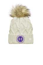 Load image into Gallery viewer, HPE - New Era- Faux Fur Pom Beanie
