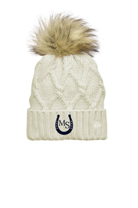 MSM- New Era- Faux Fur Pom Beanie