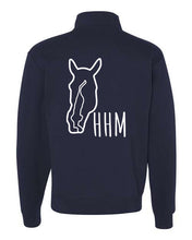 Load image into Gallery viewer, HHM - Jerzees- 1/4 Zip Sweatshirt
