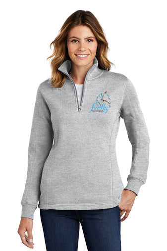 Firefly Equestrian LLC- Sport Tek- Quarter Zip Sweatshirt