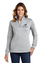 Load image into Gallery viewer, Anna Loschiavo Eventing- Sport Tek- Quarter Zip Sweatshirt
