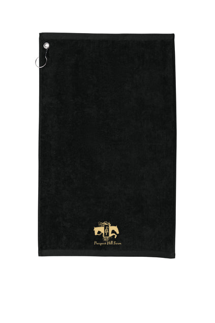 PHF- Port Authority- Grommeted Golf Towel