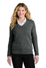 Load image into Gallery viewer, Fairy Tale Farms- Port Authority- Easy Care V-Neck Sweater
