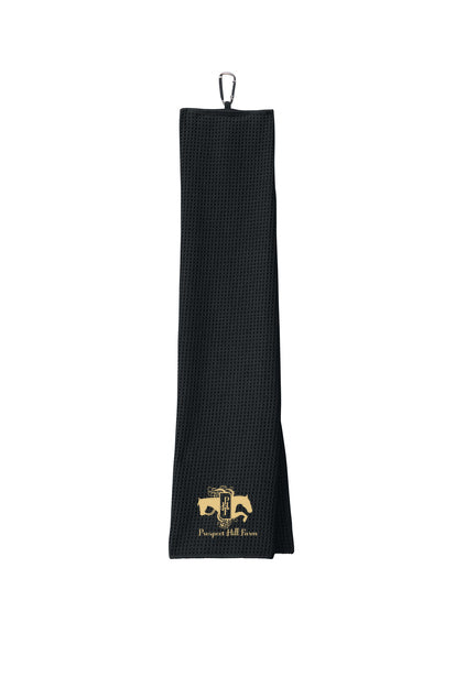 PHF - Port Authority- Waffle Microfiber Golf Towel