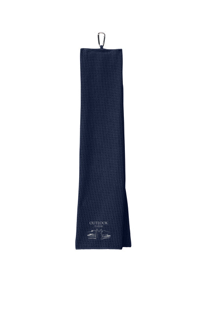 Outlook Farm- Port Authority- Waffle Microfiber Golf Towel
